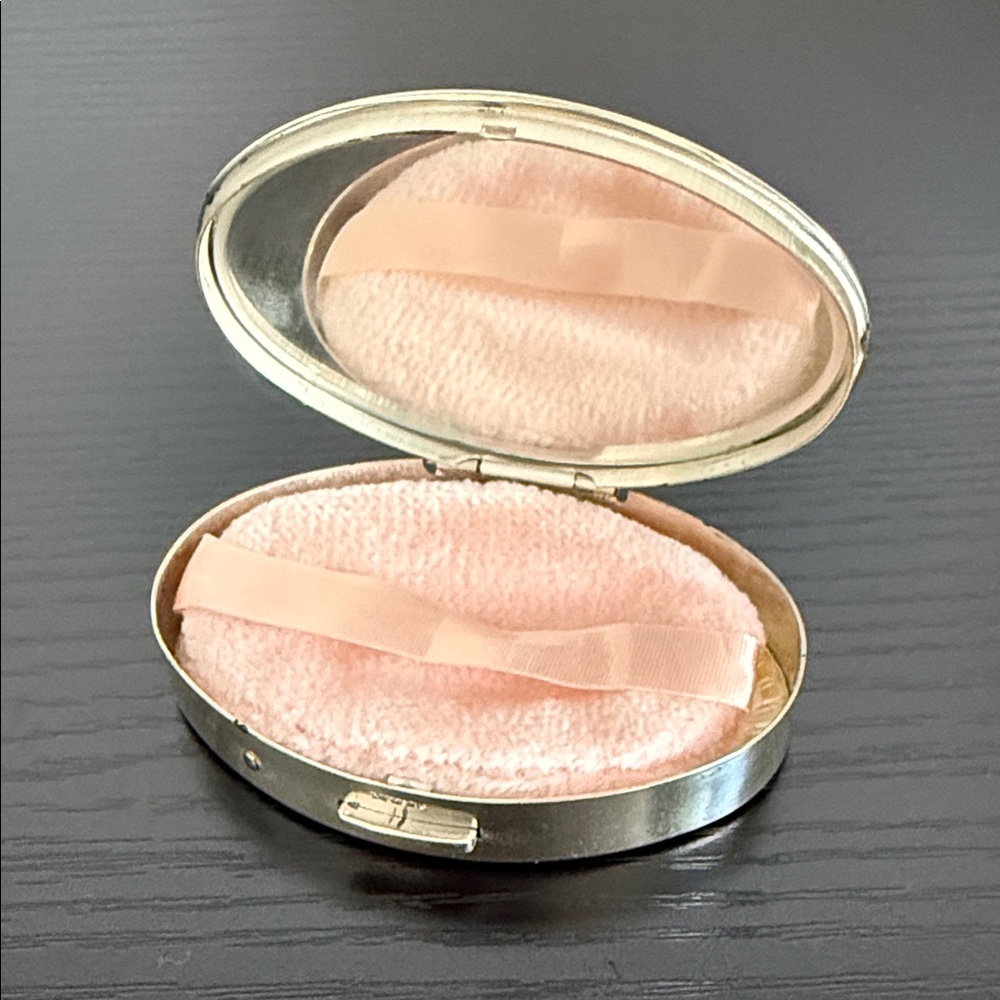 Vintage Sterling Silver Compact Case